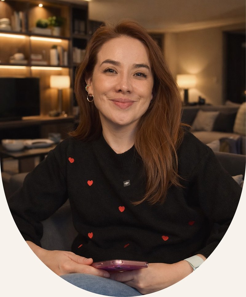 La Dra. María Paula Venegas, sonriendo